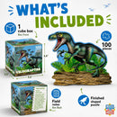 Raptor 100 Piece Shaped Jigsaw Puzzle