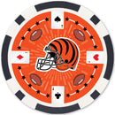 Cincinnati Bengals 100 Piece Poker Chips