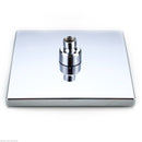 8 Inch LED Rainfall Shower head Arm Control Valve Handspray Shower Faucet Set