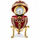 1895 Rosebud Royal Imperial Easter Egg with Clock Surprise