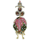 1898 Lilies of the Valley Musical Royal Imperial Easter Egg 6.3 Inches