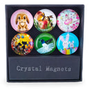 Bunnies, Hummingbird, Cats Easter Theme Fridge Magnets