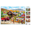 Art Gallery - Old Creek Bridge 1000 Piece Jigsaw Puzzle