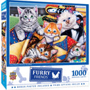 Furry Friends - Cozy Kittens 1000 Piece Jigsaw Puzzle