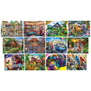 Artist Gallery Jigsaw Puzzle Collection - 12 Pack