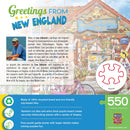 Greetings From New England - 550 Piece Jigsaw Puzzle