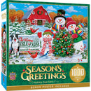 Season's Greetings - Tree Farm 1000 Piece Jigsaw Puzzle