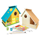 Audubon - Bird House Buildable Wood Craft & Paint Kit