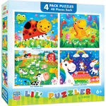 Lil Puzzler 48 Piece Jigsaw Puzzles 4-Pack