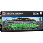 Seattle Seahawks - 1000 Piece Panoramic Jigsaw Puzzle - Center View