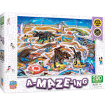 A-Maze-ing - Dinosaur Museum 200 Piece Jigsaw Puzzle