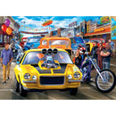 Cruisin' Route 66 - Main Street Muscle 1000 Piece Jigsaw Puzzle