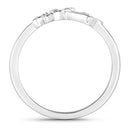 0.14 Carat Genuine Blue Sapphire .925 Sterling Silver Ring