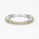 0.81 Carat Genuine Citrine .925 Sterling Silver Ring