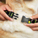 Plastic Clip Collar - LOKI in Action Black/Gray/Yellow/Green