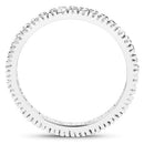 0.57 Carat Genuine Champagne Diamond .925 Sterling Silver Ring