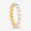 3.00 Carat Lab Grown Diamond 14K Yellow Gold Ring