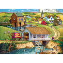 Hometown Gallery - Last Swim of Summer 1000 Piece Jigsaw Puzzle