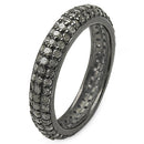 1.40 Carat Genuine TLB Diamond .925 Sterling Silver Ring