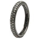 0.67 Carat Genuine TLB Diamond .925 Sterling Silver Ring