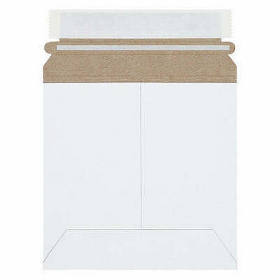 U-Line Self-Seal StayFlat Mailers, 20 X 27, White, 50/Case