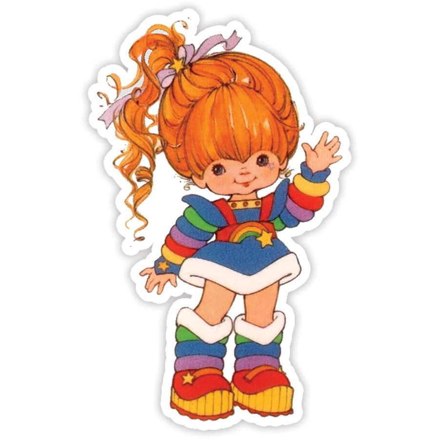 Rainbow Brite Inspired Sticker