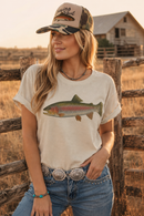 Rainbow Trout Graphic Tee