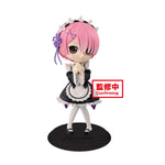 Banpresto Q Posket: Re:Zero - Starting Life in Another World -  Ram (Ver.A)