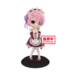 Banpresto Q Posket: Re:Zero - Starting Life in Another World -  Ram (Ver.B)