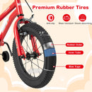 16-Inch Kids Bike Ages 4-7 with Handbrake and Coaster Brake and Bell Ring-16 inches