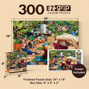 Campside - Campsite Trouble 300 Piece EZ Grip Jigsaw Puzzle