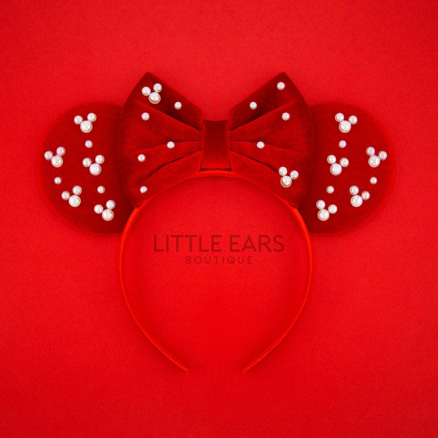 Red Pearls Ears