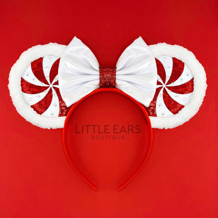 Red Candycane Ears