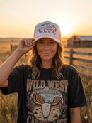Red, White & Western Trucker Hat