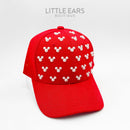Red Pearls Hat