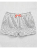 First Impressions Baby Girls Floral-Border Shorts-3-6 Months