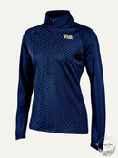 NCAA Pittsburgh Panthers Womens Ladies Classic Workout 1/2 Zip Jacket, Small