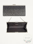 Inc International Concepts Carolyn Omar Glitter Clutch Evening Bag