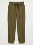 Kensie Little Girls' Jogger Olive Dye Green