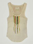 Free People Great Expectations Tank Top Sand, Size XS