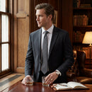 Tasso Elba Mens Classic Herringbone Tie