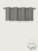 Eclipse Nadya Grommet-Top Valance, 52 X18