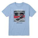 Hybrid Apparel Nin Controller Short Sleeve T-Shirt – Blue, Size XL