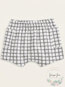 First Impressions Baby Boys Windowpane Plaid Shorts-Size 6-9Mo
