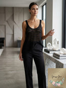 Womens Mesh top, Size Small