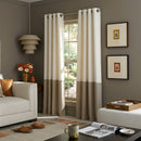 Curtainworks Kendall Color Block Grommet Curtain Panel 52 x 120