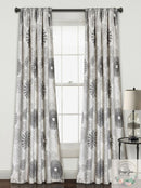 Lush Décor Circles Room Darkening 84x52 Window Panel Set