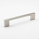 Lot of 6 Unbranded 5-in Center to Center Cabinet Pull, Satin Nickel