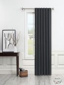 Light Filtering Back Tab Curtain Panel, 52 x 84