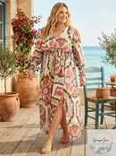 Inc Plus Size Smocked Puff-Sleeve Maxi Dress, Size XL